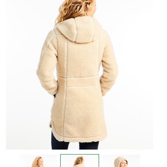 L.L. Bean Mountain Pile Fleece Coat - Picture 7 of 7